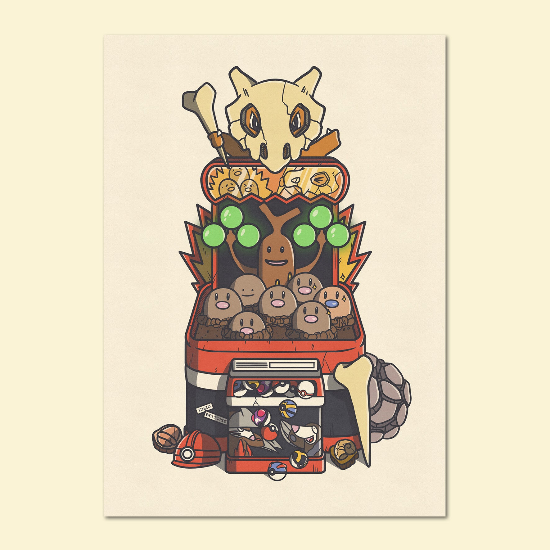 Carte Postale - Pokemole Game đčïž