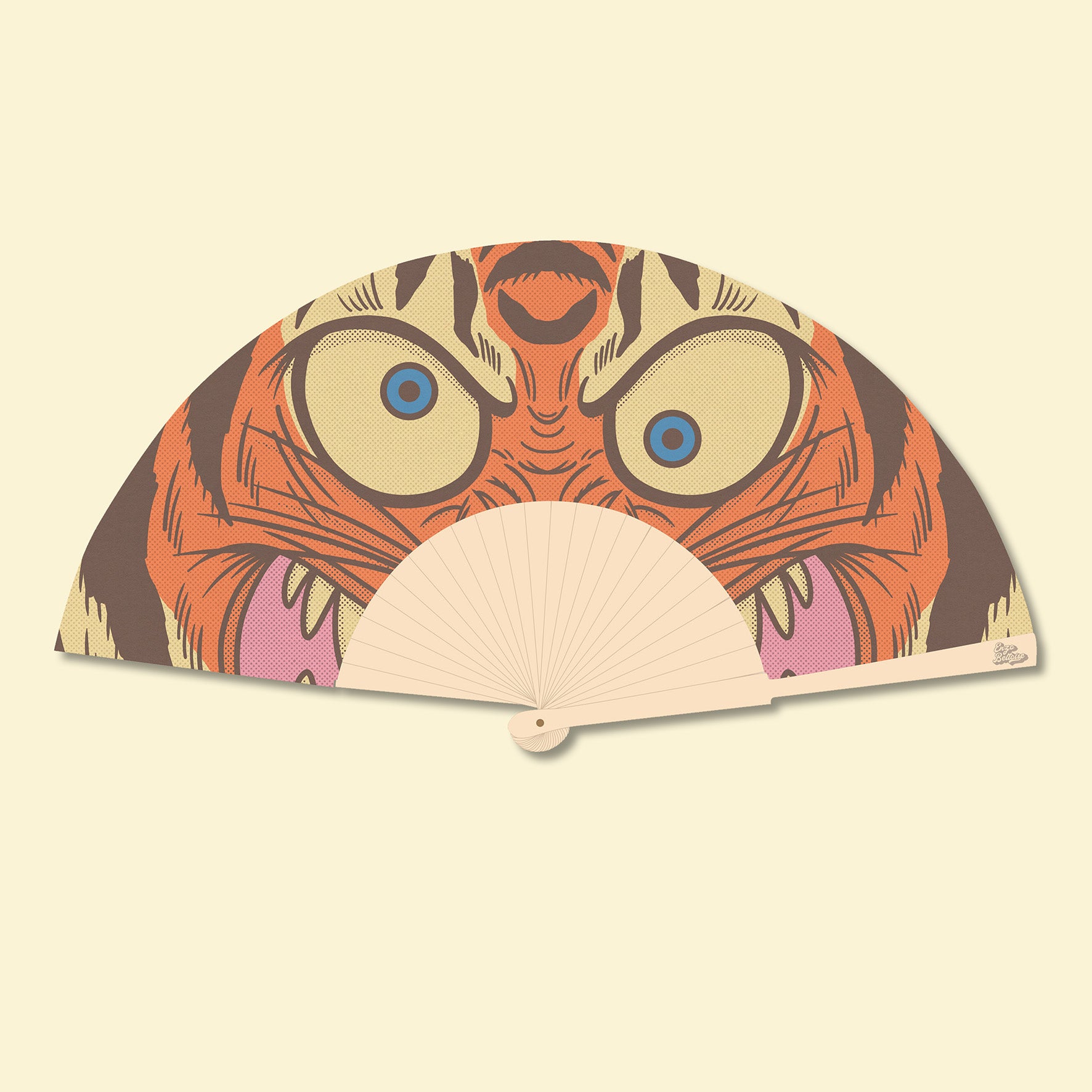 Éventail - Crazy Tiger 🐯 (précommande)