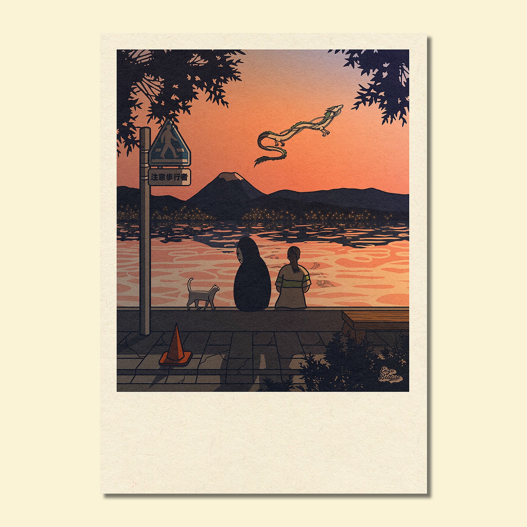 Carte Postale - Chihiro Polaroid 🐲