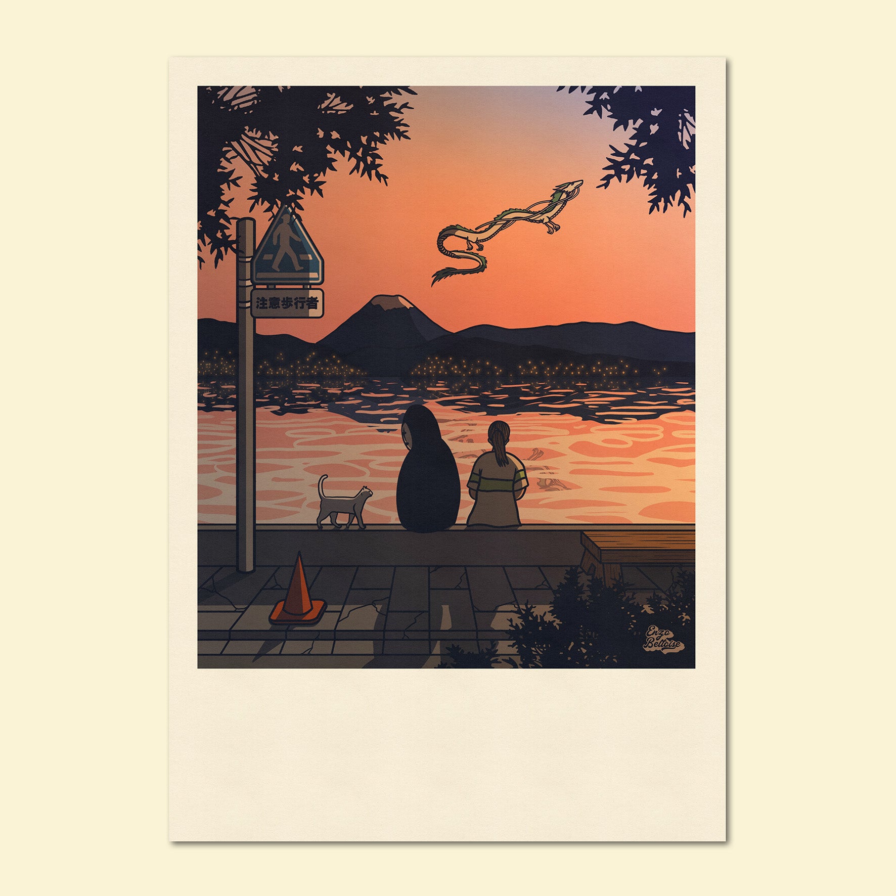 Carte Postale - Chihiro Polaroid đČ
