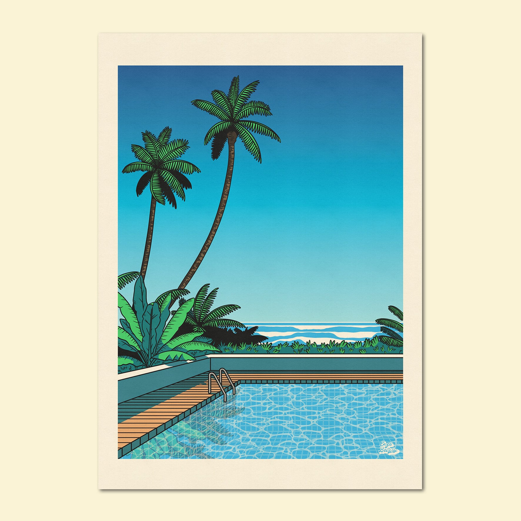 Carte Postale - City Pop / Day Pool đ
