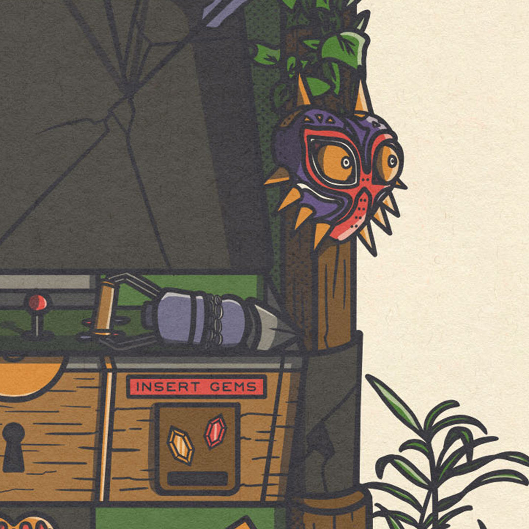 Carte Postale - Zelda Arcade 🕹️