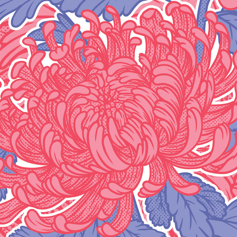 Affiche - Kiku Flower đș