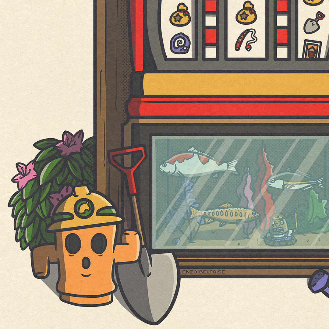 Affiche - Nook Slot Machine 🕹️