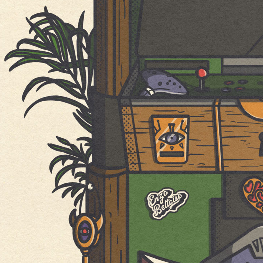 Carte Postale - Zelda Arcade 🕹️