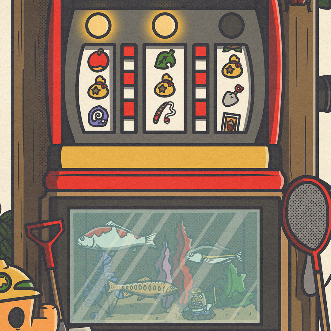 Affiche - Nook Slot Machine 🕹️