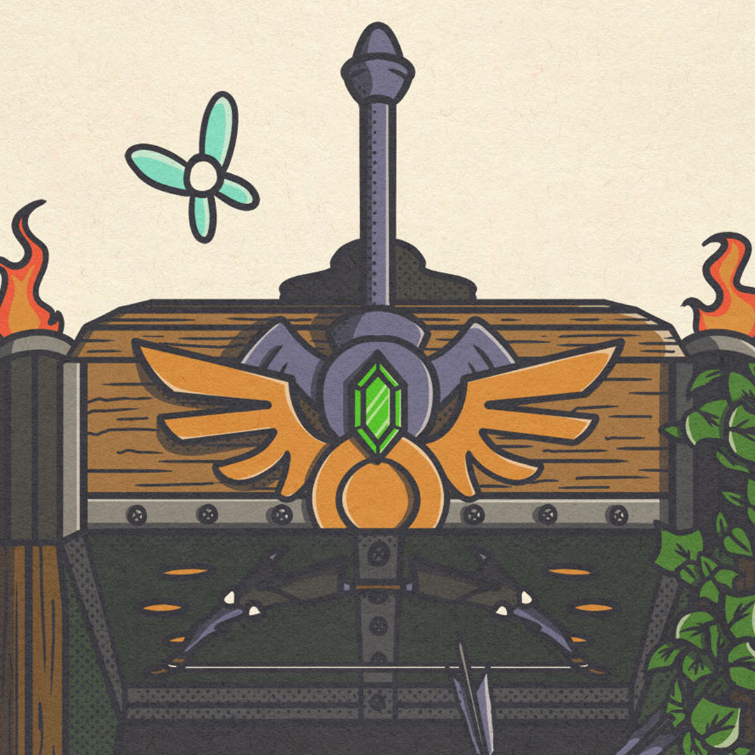 Carte Postale - Zelda Arcade 🕹️