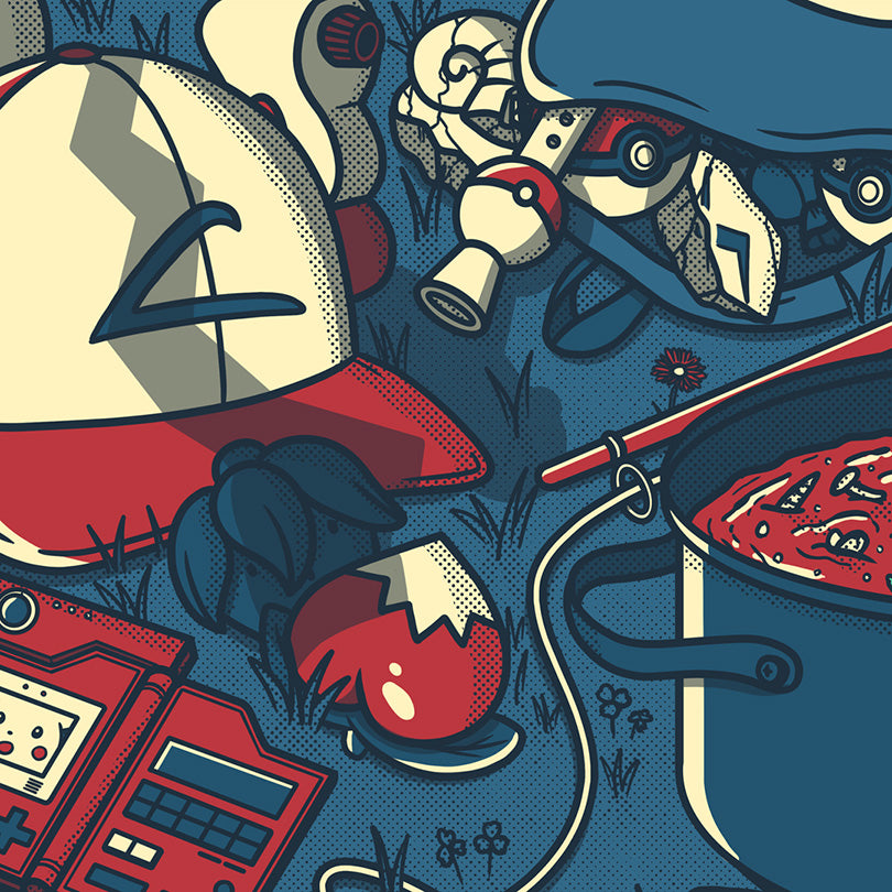 Affiche - Monster Party 🧢