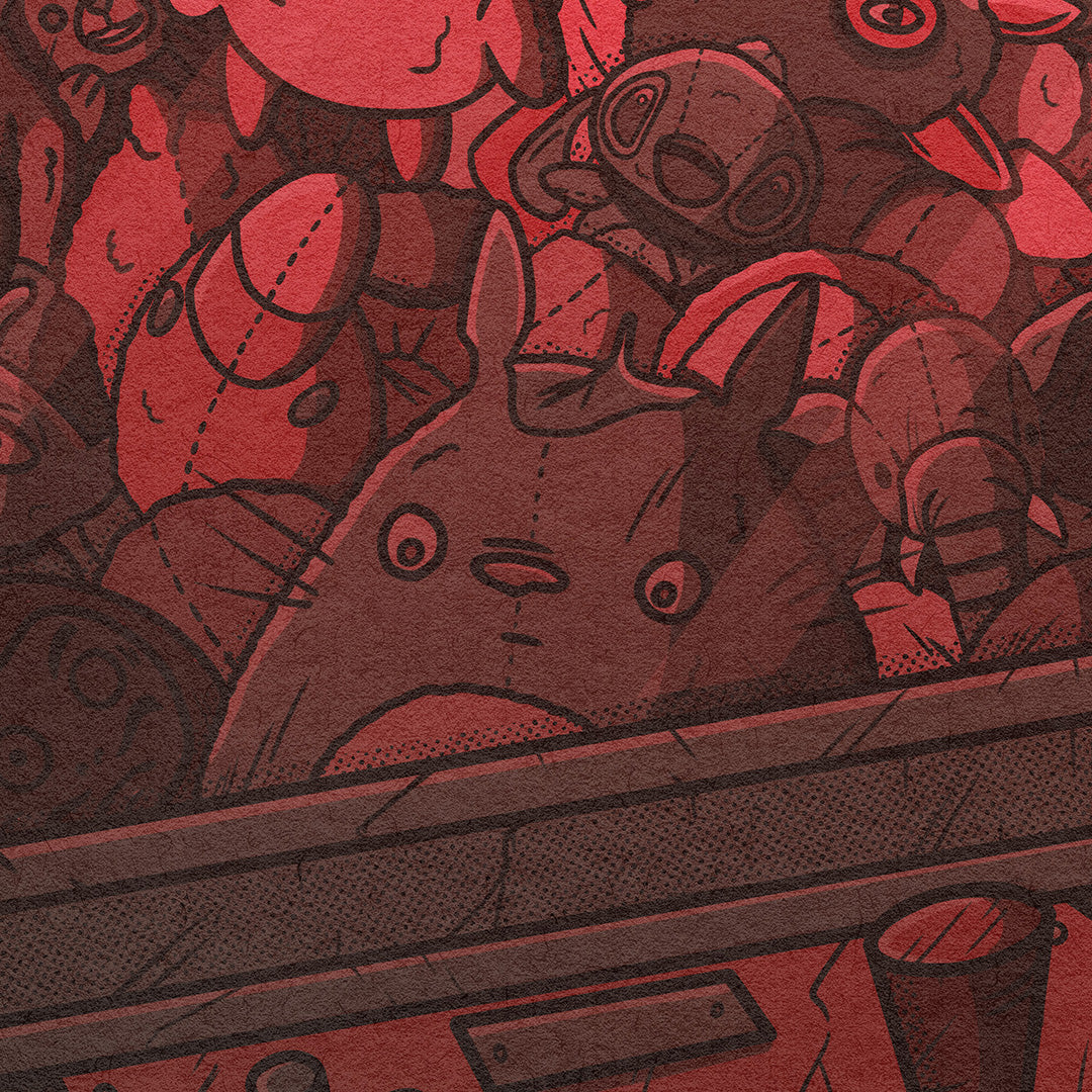 Illustration inspirée des phénomÚnes extraterrestres et des ambiances lofi