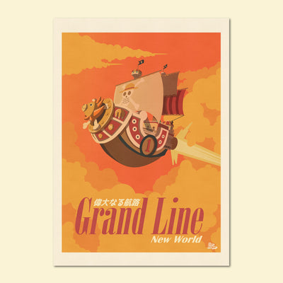 Carte Postale - Grand Line ⛵