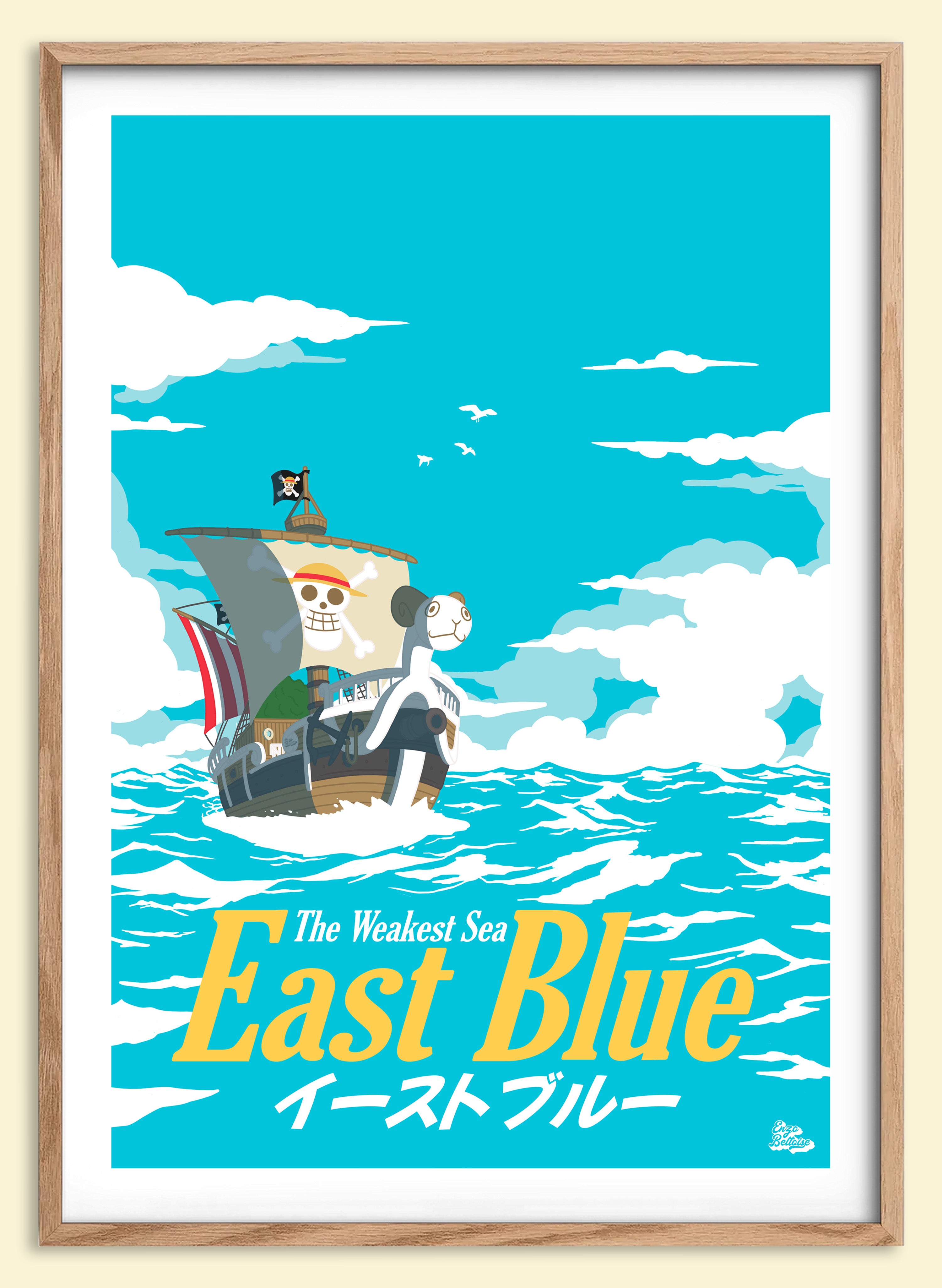 Affiche - East Blue ⛵