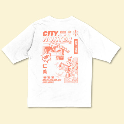 T-shirt - City Hunter 🔫 (dos seulement)