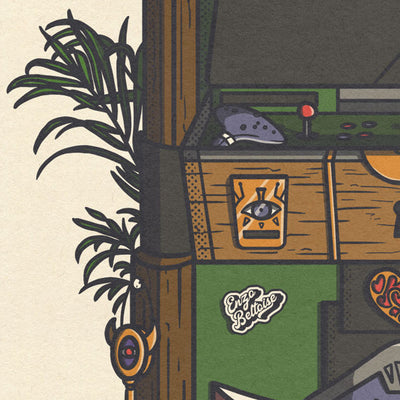 Carte Postale - Zelda Arcade 🕹️