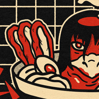Carte Postale - Kappa Ramen 👺