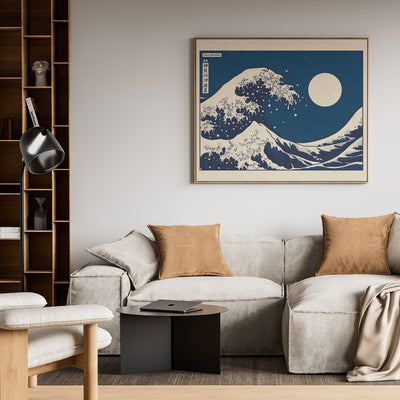 Affiche - Kanagawa Blue 🌊