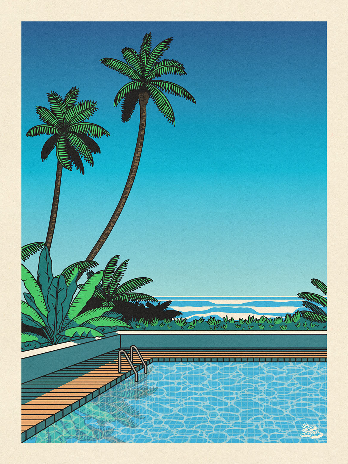 Affiche - City Pop / Day Pool 🌅