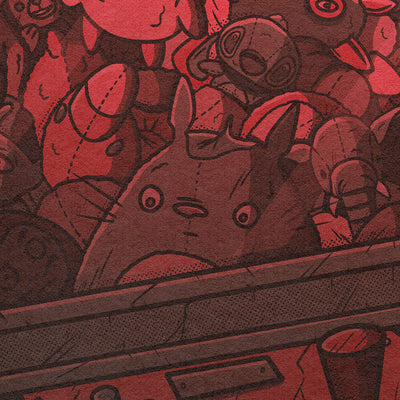 Illustration inspirée des phénomènes extraterrestres et des ambiances lofi