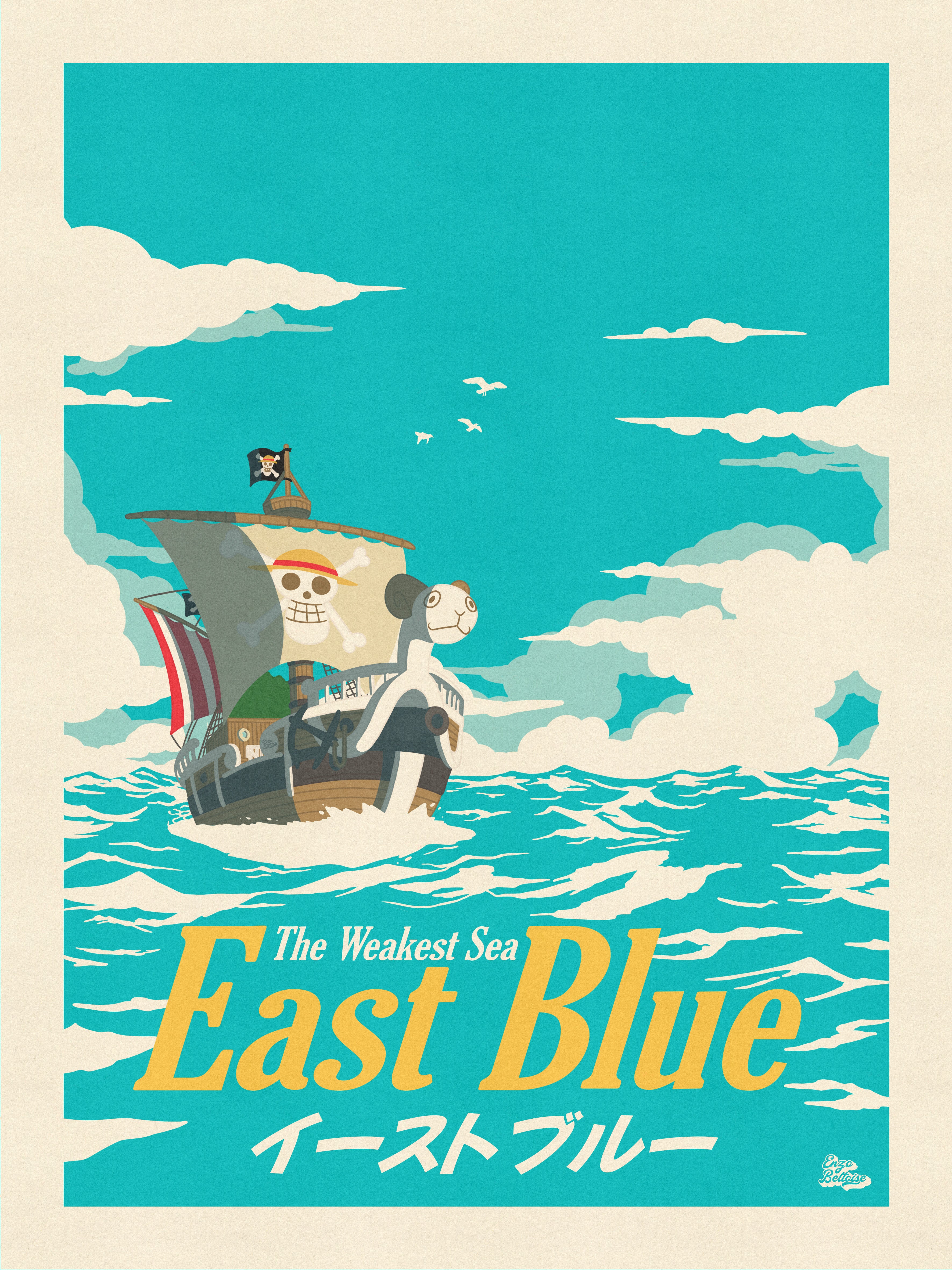 Affiche maritime japonaise encadrée dans un salon contemporain